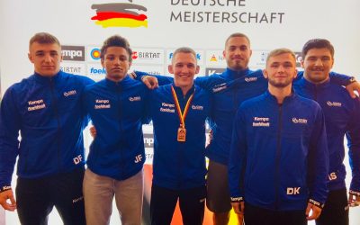 Junge Urloffener Ringer schlugen sich achtbar bei den Deutschen Meisterschaften der Männer